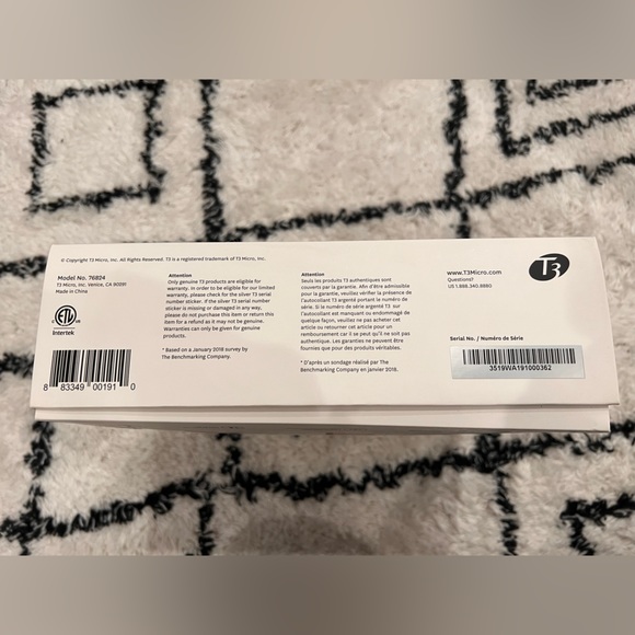 T3 Cura Hair Dryer Pink - Picture 5 of 7